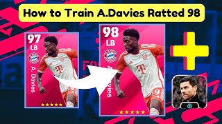 Best Guide to Level up Iconic Davies  7th Anniversary  in Efootball 2024 [upl. by Calvano]