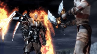 GOD OF WAR 1 Remastered  Kratos vs Ares Final Boss Fight [upl. by Lehrer]