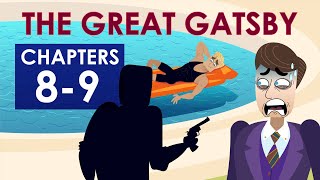 The Great Gatsby Plot Summary  Chapters 89  Schooling Online [upl. by Mackler]