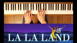 A Lovely Night La La Land EasyIntermediate Piano Tutorial [upl. by Skyla]