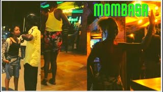 soft spot Inside African Night clubs Girl dance with girlMombasa Kenya [upl. by Hanschen]