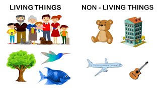 Living things and nonliving things [upl. by Aeet]