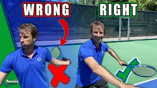 Fix Your Forehand Backswing [upl. by Mattland]