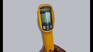 How to use fluke 64 max IR thermometer [upl. by Htirehc]