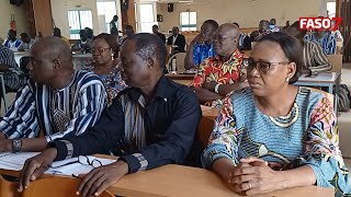 Burkina Faso  LENAM tient sa première conférence des enseignants et formateurs vacataires [upl. by Ikuy]