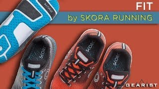 SKORA FIT RUNNING SHOE REVIEW  Gearistcom [upl. by Nodnnarb]