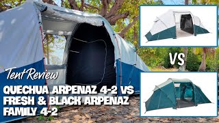 Quechua Arpenaz Family 42 Fresh amp Black vs Arpenaz Family 42 [upl. by Adnarb448]