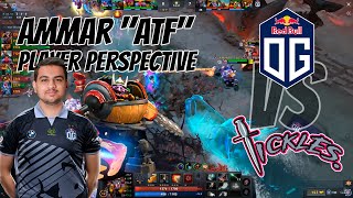 Ammar Timbersaw Signature Hero 170  PLAYER PERSPECTIVE  OG VS Team Tickles  DPC WEU 202122 [upl. by Wenonah712]