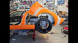 RCR GT40 Build Ep 20 Mounting The Rear Clam [upl. by Dalpe153]