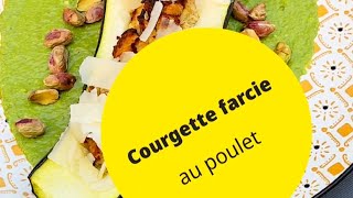 Courgette farcie au poulet Goûtezmoi ça 🍽️🤤 [upl. by Saito]