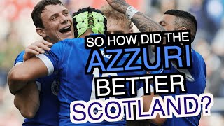 So how did Italy better Scotland  Six Nations 2024 [upl. by Ariella]