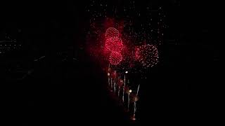 Bremerton Bridge Blast 2023 Fireworks Drone Video [upl. by Attenra]