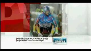 Luge Crash News Update [upl. by Elise]