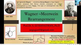 WagnerMeerwein Rearragnement [upl. by Amalia83]