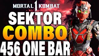 Mortal Kombat 1 Sektor Combos  MK1 Sektor Combo Guide [upl. by Allehc]