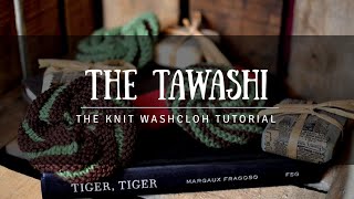 Learn To Knit  Tawashi Spiral Scrubbie Sponge Tutorial [upl. by Josee]