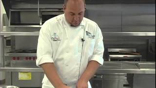 Knife skills with The Chefs Academy Practical cuts [upl. by Lenssen]