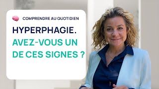 HYPERPHAGIE  LES 3 SIGNES RÉVÉLATEURS DE LA MALADIE [upl. by Nihs409]