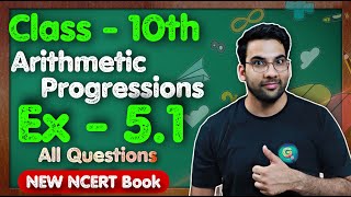 Class  10th Ex 51 Q1 to Q4 Arithmetic Progressions  New NCERT  CBSE  Green Board [upl. by Olwena]