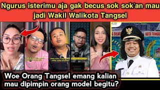 Marshel Widianto dirujak Nikita Mirzani dan Netizen gegara sembarangan maju wakil Walkot Tangsel [upl. by Bartolemo]