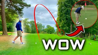 THIS is HOW to HIT DRIVER on a SHORT PAR 4  PLAYING GOLF  Murrayshall Part 2 [upl. by Acimad]