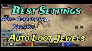 DevilzMu Gameplay How to Auto Loot and Auto Attack Farm Settings [upl. by Jamille171]