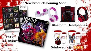 RWBY Books amp Merch Updates  RTX 2018 [upl. by Swamy]