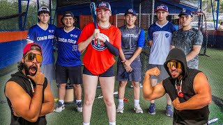 WE FOUND A BASEBALL GIRL IN COSTA RICA WITH GREAT SKILLS [upl. by Ys371]