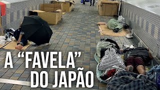 MORADORES DE RUA NO JAPÃO  Explorando o bairro mais POBRE de Yokohama [upl. by Barbra]