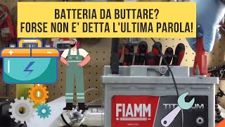 BATTERIA DA BUTTARE FORSE NON E DETTA LULTIMA PAROLA [upl. by Crespo]