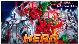 NEW UPDATED HERO Deck ft Elemental HERO Flame Wingman  Infernal Rage YuGiOh Master Duel [upl. by Annaeel438]