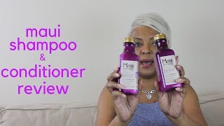 MAUI SHAMPOO amp CONDITIONER REVIEW [upl. by Anniroc371]