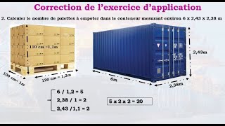 Palettisation et Conteneurisation [upl. by Ahserak]