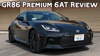 2023 Toyota GR86 Premium 6AT Review [upl. by Lyrradal623]