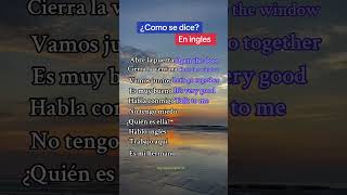 Palabras en ingles ingles inglesfacil inglesrapido inglesonline inglesamericano [upl. by Sivle]