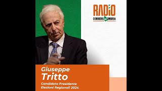 Lintervista a Giuseppe Tritto candidato presidente della Regione Umbria [upl. by Llenra]