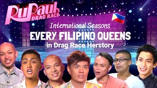 Every Filipino Drag Queens Who Competed in Rupauls Drag Race [upl. by Huskey]