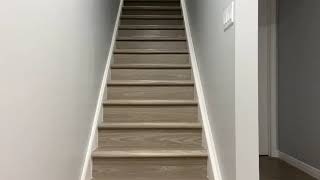 Vinyl Stair Nosing Installation Instructions [upl. by Mansfield]