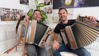 HarmonikaWunschkonzert mit Richi und Thomas [upl. by Rehtae]