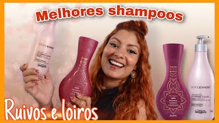 ✨melhores shampoos para cabelo ruivos e loirosvitamino color loreal e oleos egipcios da amend [upl. by Laehctim278]