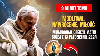 🚨Medjugorje Orędzie Matki Bożej z 13 PAŹDZIERNIK 2024 Przesłanie Królowej Pokoju które zmienia świat [upl. by Loraine]