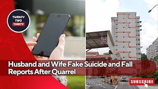 Husband and Wife Fake Suicide and Fall Reports After Quarrel — What Really Happened [upl. by Ahsaercal937]