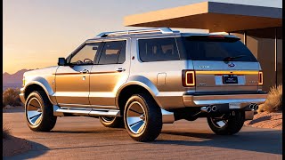 80s FORD EXPLORER  AI Inspired by Luigi Colani [upl. by Draper852]