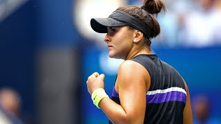 Bianca Andreescu  US Open 2019  Top 5 Points [upl. by Ozzie]