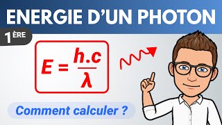 Calculer lénergie dun photon  🎯 Exercice  1ère  Physique [upl. by Peugia]