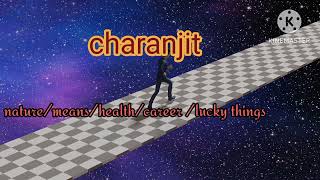 CHARANJIT NAAM KA MATALAB ll CHARANJIT NAAM KI RASHI lltop secret of the name astrology viral [upl. by Amsirac149]