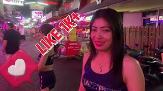 Soi 6 Beach Road Pattaya Thailand Asia nightlife street walk around soi6 pattaya thailand bars [upl. by Searle251]