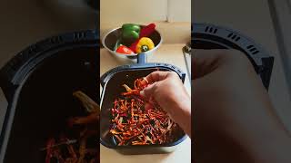 Dehydrating peppers in Air Fryer [upl. by Sasnak]