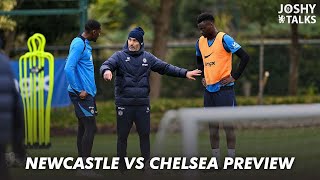 CHELSEA VS NEWCASTLE CARABAO CUP PREVIEW SANCHO TO START [upl. by Suryt]