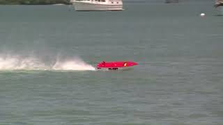 RC Boat Racing  Jersey Skiff at Salinas Puerto Rico 2012 [upl. by Lihcox231]